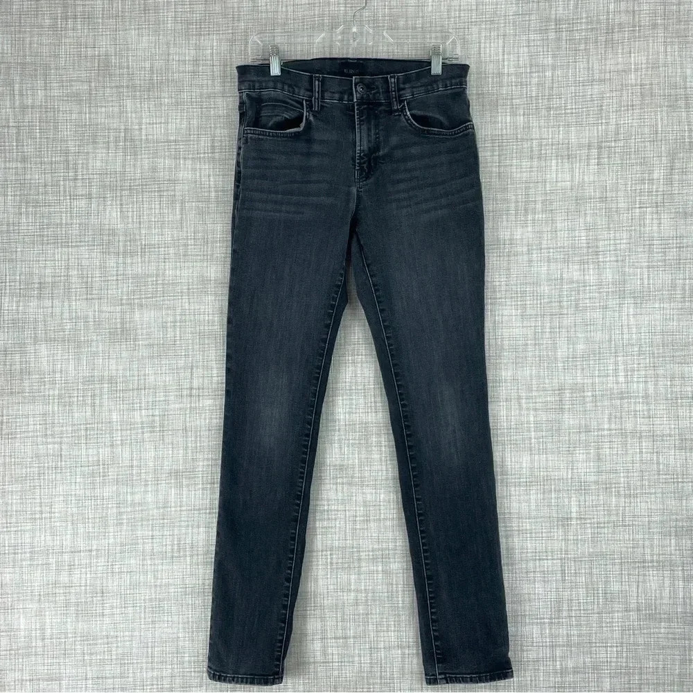 Hudson ACE skinny jeans women 30 faded black 2102
